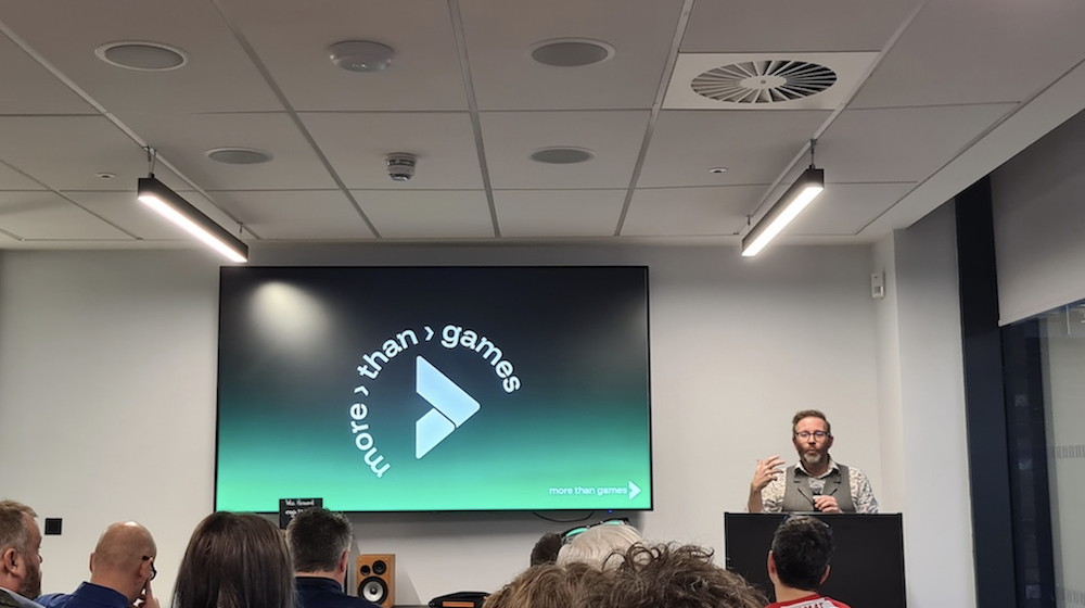 Clare Duffy’s speech at More Than Games